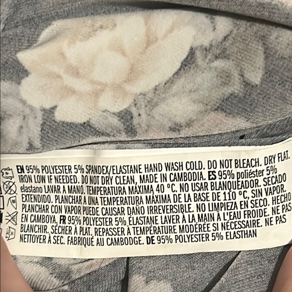 Forever 21 Floral Sleeveless Black Midi Dress - Picture 5 of 5